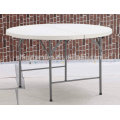 Best sell 4Ft folding in half round plastic table